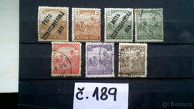 poštovní známkyč.189
