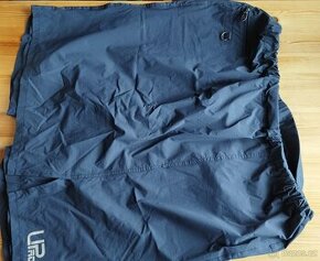 Tmavě modrá funkční kalhotová sukně Ulla Popken