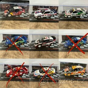 Rally modely 1:43