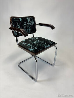 Luxusní křesla B64, Marcel Breuer, renovace, šelak