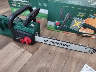 Aku řetězová pila Parkside lišta 38 cm 40V