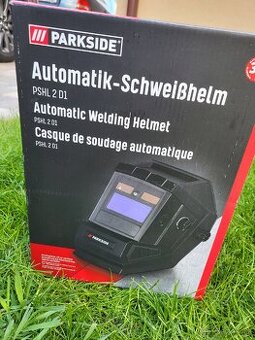 prodáno PARKSIDE zatmivaci svářečská kukla nepoužitá