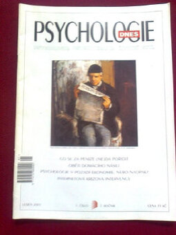 časopisy pro obor PSYCHOLOGIE -Konfrontace, Ps. dnes, Propsy