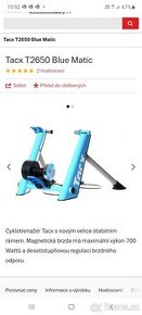 Cyklotrenažér Tacx T2650 Blue Matic - 1