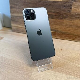 iPhone 12 Pro 128GB, šedý, 100% baterie (12 měsíců záruka)