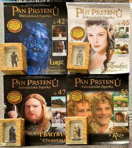 Sběratelské figurky "Pán Prstenů" ručně malované s čas. No - 1