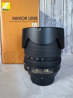 Nikon 18-105 mm f/3,5-5,6 AF-S DX Nový - 1