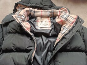 Pánská černá bunda Burberry XXL