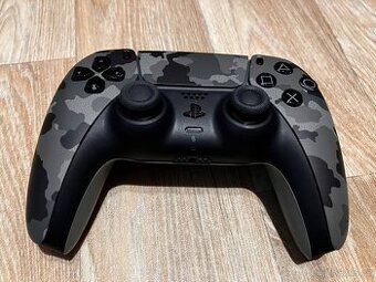 PlayStation 5 DualSense Wireless Controller - Gray Camo