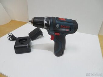 Zánovní aku vrtací šroubovák Bosch GSR 12V-15
