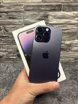 iPhone 14 Pro 128GB Deep Purple, baterie 84%