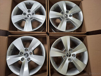 Nové orig. alu disky Škoda Superb III 6,5x16 5x112mm