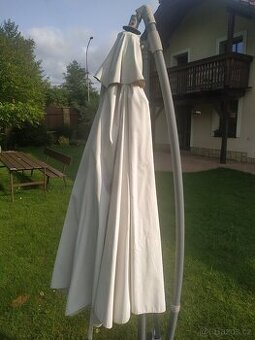 Markýza průměr 3m , slunečník, stojan - 1
