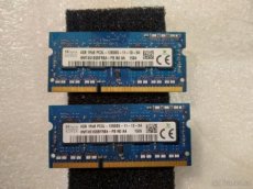 Paměti 2x4GB SODIM DDR3