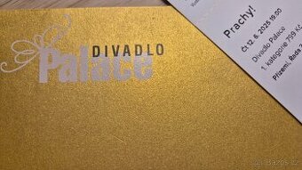 Divadlo Palace čtvrtek 12.6. představení Prachy