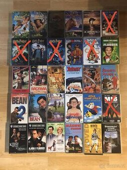 Originální VHS videokazety