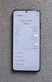 Samsung Galaxy S21 Ultra 12/256gb - funkční s vadou