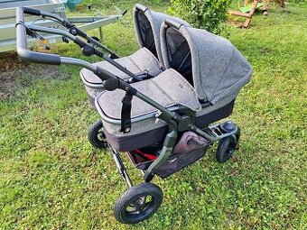 Kočárek pro dvojčata TFK Duo combi pushchair-air wheel 2023