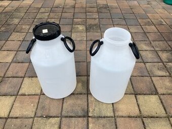 2x Plastový barel 30l