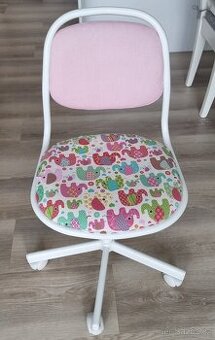 Dětská židle růžová IKEA ÖRFJÄLL