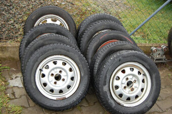 Kola 13" pláště 165/70/13 na vozík