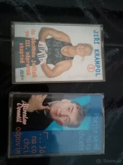 Prodám 2 audio kazety-Jiri Krampol +M.Donutil