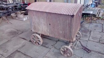 Motor SVET 1924 - pohon starých zemědělských strojů.