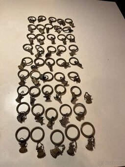 Staré mosazné kroužky