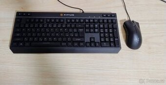 Set klávesnice a myš Rapture/Razer
