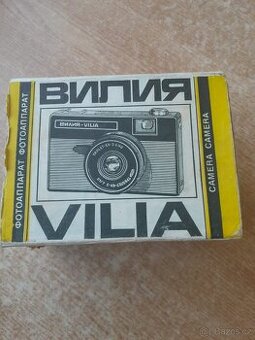 Retro fotoaparát Vilia – funkční kousek sovětské historie