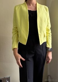 Dámske žlté sako