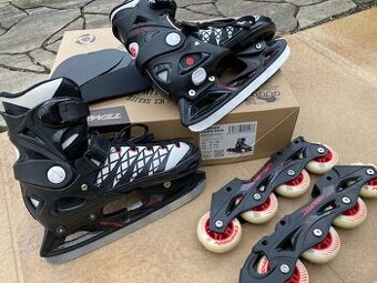 Rostoucí brusle Tempish Clips Duo pro dvojčata 37-40