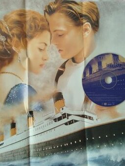CD hudba z Titanicu včetně plakátu