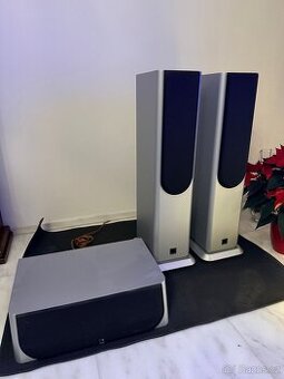 2x sloupové repro Phonar + subwoofer Jamo