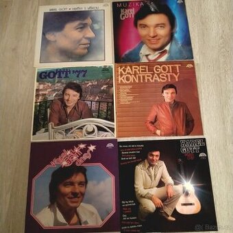 6 x vinyl LP Karel Gott