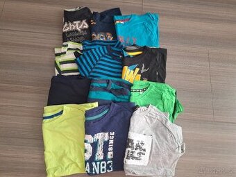 Trička s dlouhým rukávem vel. 122/128/134/140/146