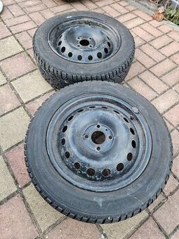 Zimní pneu 185/60 R15 s disky 4x100 Renault, Dacia