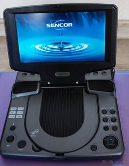 Přenosný DVD/CD přehrávač se 7" monitorem SENCOR