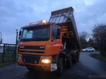 DVOUSTRANNÝ SKLÁPĚČ DAF XF 85 430 8X4, r.v.2003, manuál