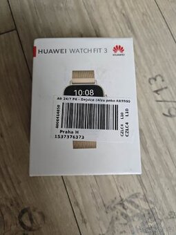 Huawei watch fit 3 gold