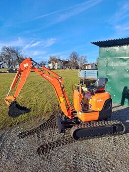 Minibagr Kubota U10-3, 1720 mth