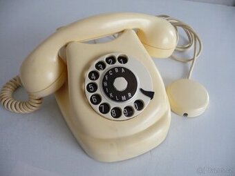 Starý telefon Tesla T58