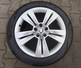 Alu kola originál Škoda Karoq 5x112 R18 Mytikas