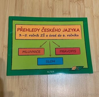 Přehledy českého jazyka 3.-5. ročník ZŠ a úvod do 6.ročníku