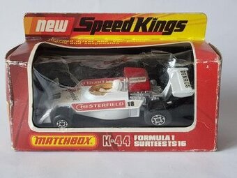 Matchbox K44 Speed Kings Formula 1 Surtees TS16 White