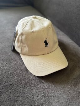 Cream Ralph Lauren čepice