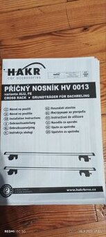 Příčný nosník HAKR HV 0013 na Octavia I. na podélníky