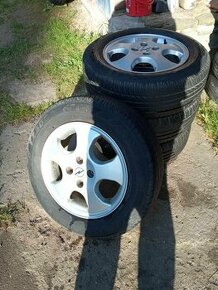 alu kola opel 4x100 obuté 195/65 R15