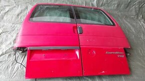 VW Transporter T4 – Dveře kufru červené