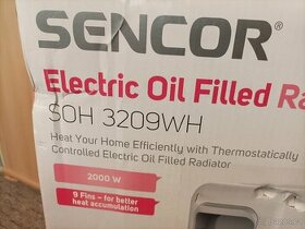 Olejový radiátor - SENCOR SOH 3209 WH